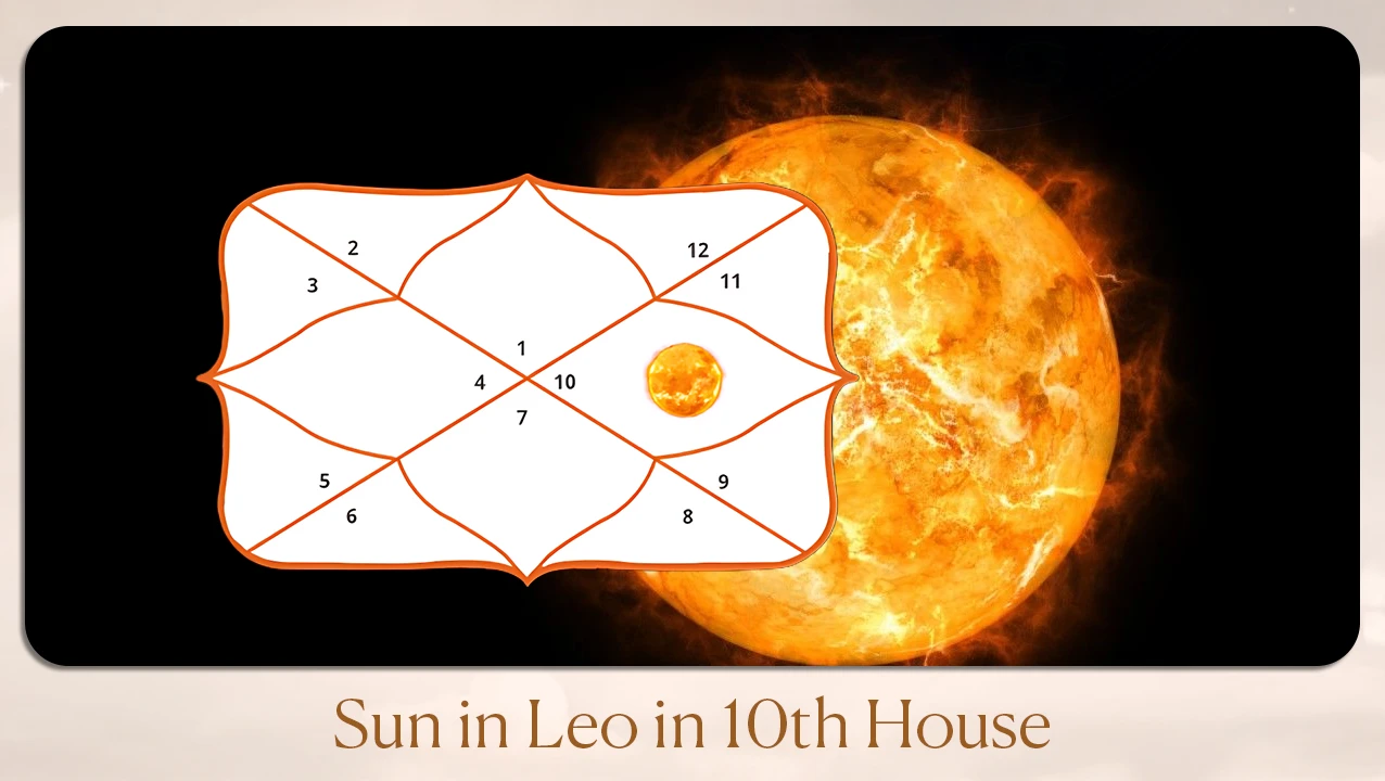 Sun in Leo in 10th House